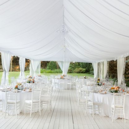 Rustic Events Tent With Draped - Image 2
